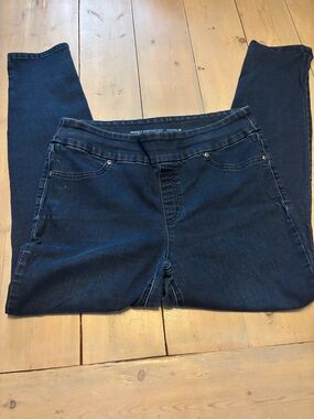 Chicos Dark Blue Women's Stretch Jeans size 2R (12-Large)